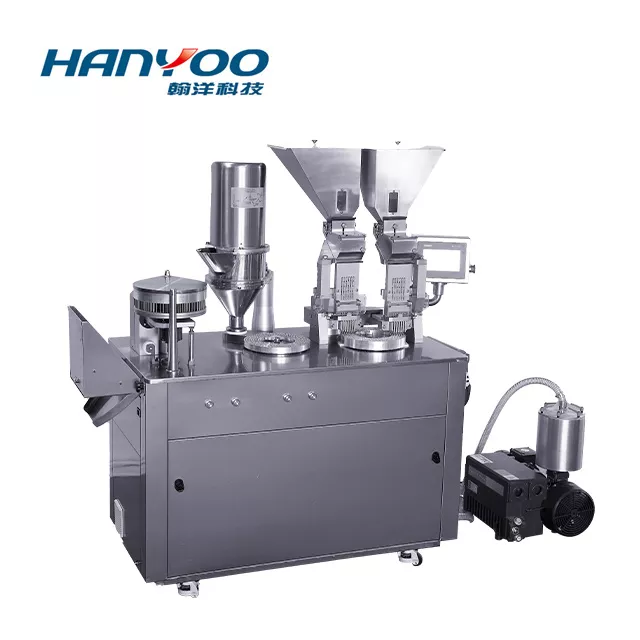 BJC-D Semi Automatic Double Headed Capsule Filling Machine